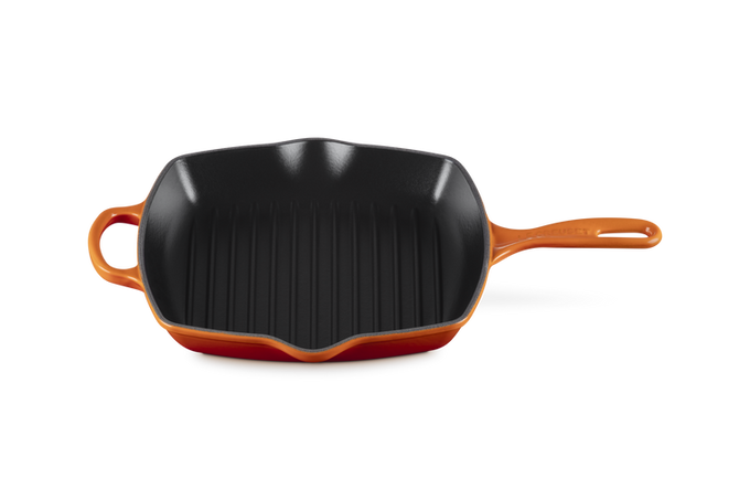 Le Creuset 26cm Square Grillit Volcanic - Image 2