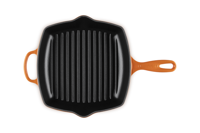 Le Creuset 26cm Square Grillit Volcanic - Image 4