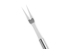 Le Creuset BBQ Outdoor Stainless Steel Fork for grilling, durable and sleek – available at Keans Claremorris.