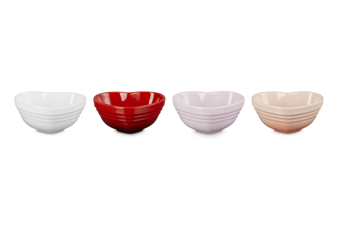 Le Creuset Heart Set4 Mini Bowl - Image 2