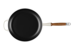 Le Creuset Signature Cast Iron Frying Pan 28cm Meringue