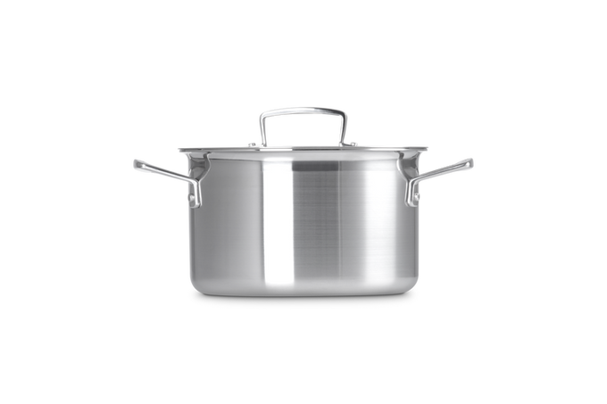 Le Creuset 3PLY Deep Casserole with Lid 24cm - Image 3