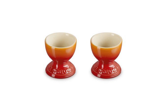 Le Creuset Set of 2 Egg Cups - Volcanic - Image 2