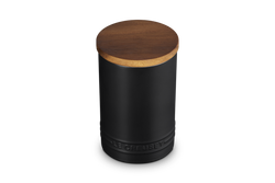 Le Creuset Stoneware Storage Jar 770ml Satin Black