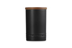 Le Creuset Stoneware Storage Jar 770ml Satin Black