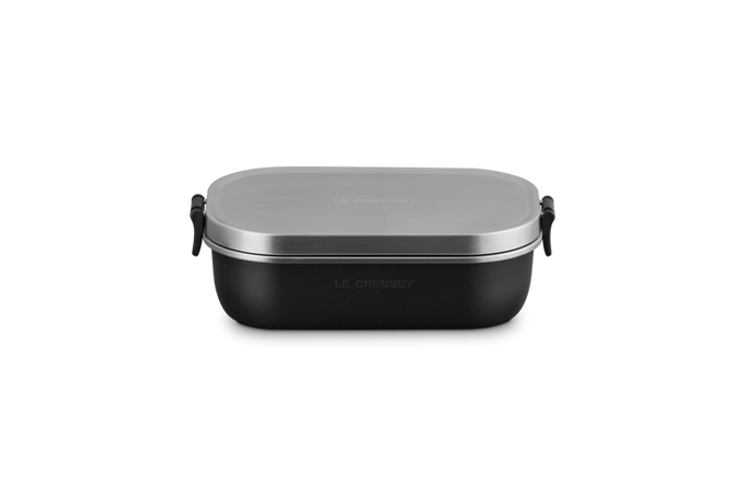Le Creuset On The Go 900ml Lunch Box, durable and compact, perfect for meals on the move – available at Keans Claremorris.