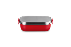 Le Creuset On The Go 900ml Lunch Box, durable and compact, perfect for meals on the move – available at Keans Claremorris.