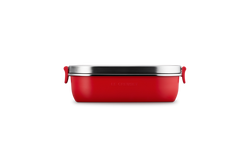 Le Creuset On The Go 900ml Lunch Box, durable and compact, perfect for meals on the move – available at Keans Claremorris.