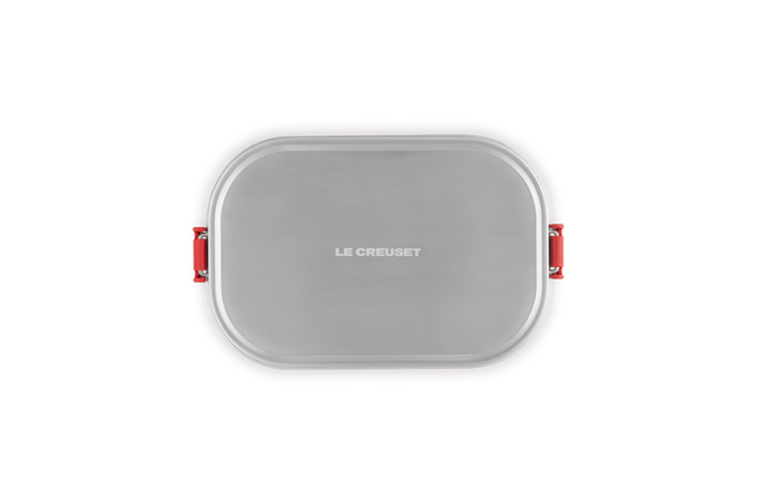 Le Creuset On The Go 900ml Lunch Box, durable and portable food container, available at Keans Claremorris.