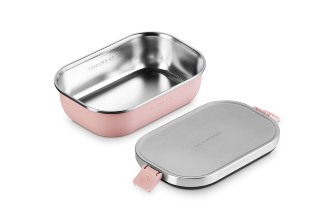 Le Creuset On The Go 900ml Lunch Box, durable and portable food container, available at Keans Claremorris.