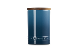 Le Creuset Stoneware Storage Jar 770ml Deep Teal