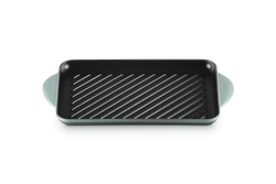 Le Creuset 32cm Traditional Rectangular Grill Sea Salt