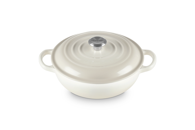 Signature Round Stew Pot 22cm Meringue - Image 2