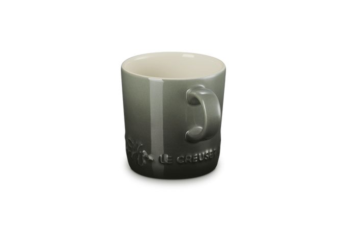Le Creuset Stoneware Holly 200ml Cappuccino Mug Thyme - Image 4