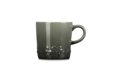 Le Creuset Stoneware Holly 200ml Cappuccino Mug Thyme