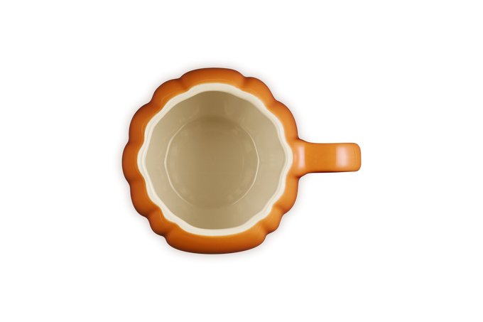 Le Creuset Halloween Pumpkin Mug w/lid Volcanic - Image 4