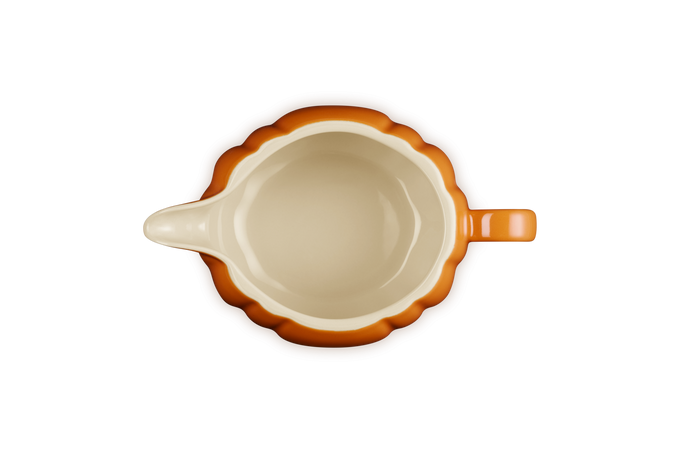 Le Creuset Halloween Pumpkin Gravy Boat Volcanic - Image 4