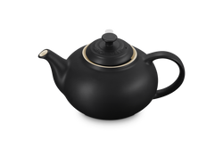 Le Creuset Stoneware Classic Teapot with Infuser Satin Black