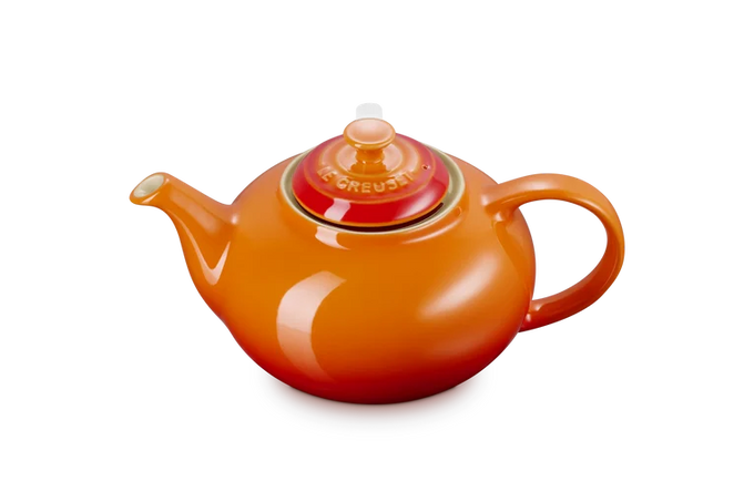 Le Creuset Stoneware Classic Teapot with Infuser Volcanic - Image 2
