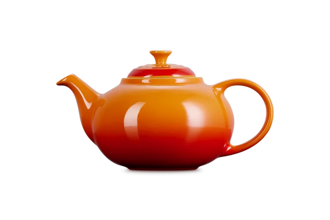 Le Creuset Stoneware Classic Teapot with Infuser Volcanic - Image 3