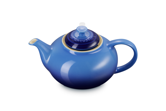 Le Creuset Stoneware Classic Teapot with Infuser Azure - Image 2
