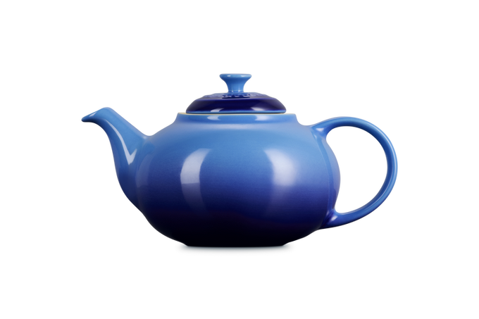 Le Creuset Stoneware Classic Teapot with Infuser Azure - Image 3