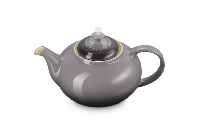 Le Creuset Stoneware Classic Teapot with Infuser Flint - Image 2