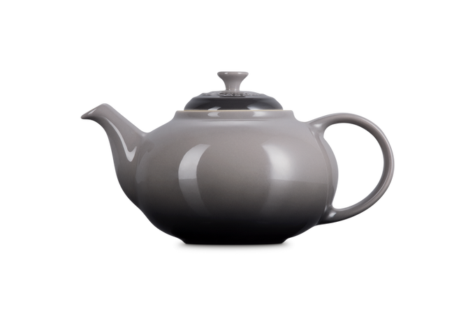 Le Creuset Stoneware Classic Teapot with Infuser Flint - Image 3