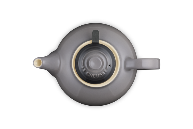 Le Creuset Stoneware Classic Teapot with Infuser Flint - Image 4