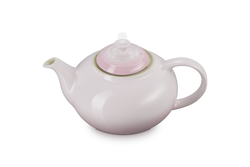 Le Creuset Stoneware Classic Teapot with Infuser Shell Pink
