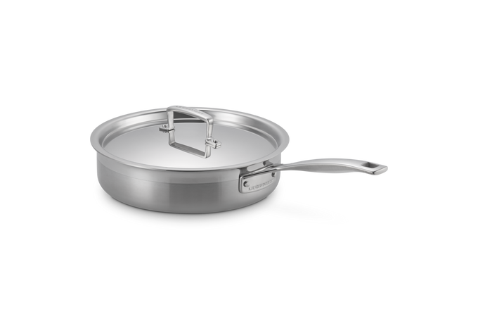 Le Creuset 3Ply Saute Pan with Lid 24cm 2.9L - Image 7