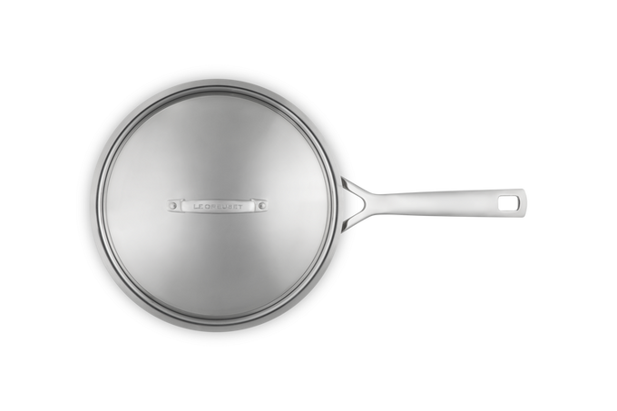 Le Creuset 3Ply Saute Pan with Lid 24cm 2.9L - Image 4