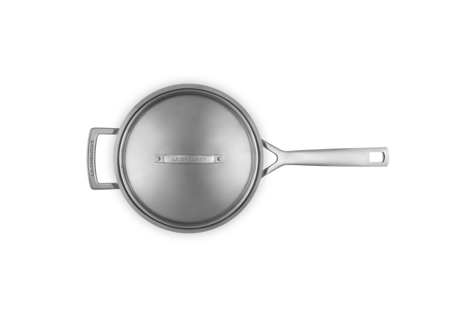 Le Creuset Classic 3-ply Stainless Steel Saucepan 16cm - Image 3