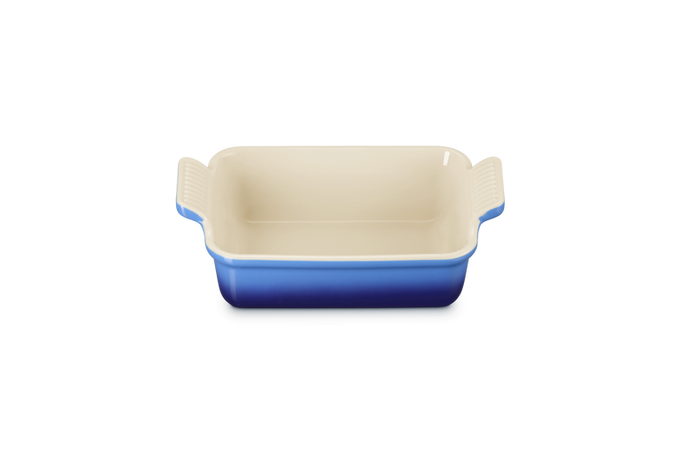 Le Creuset Stoneware Heritage Rectangular Dish 19cm Azure - Image 2