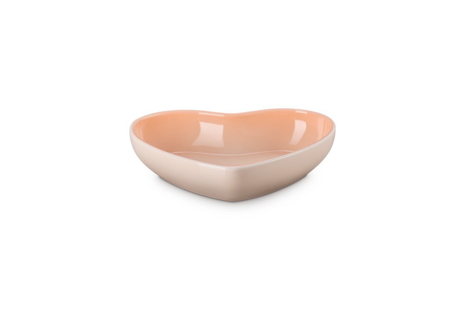 Le Creuset Heart Bowl 650ml Peche - Image 2