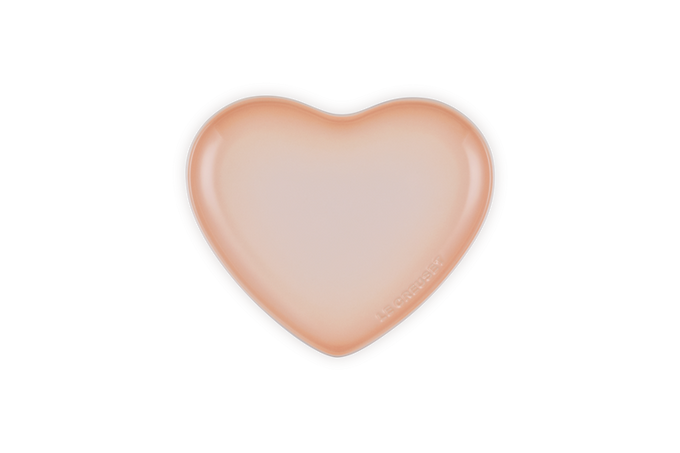 Le Creuset Heart Plate 23cm Peche - Image 3