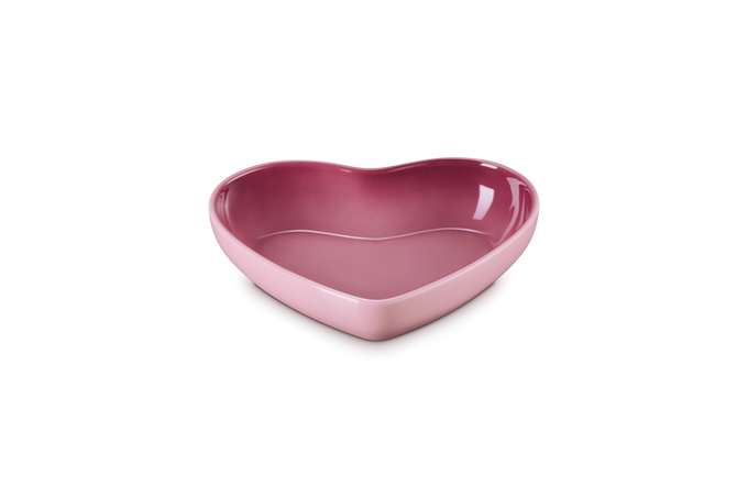 Le Creuset Heart Bowl 20cm - Rose Quartz - Image 2