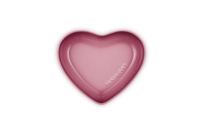 Le Creuset Heart Bowl 20cm - Rose Quartz - Image 4