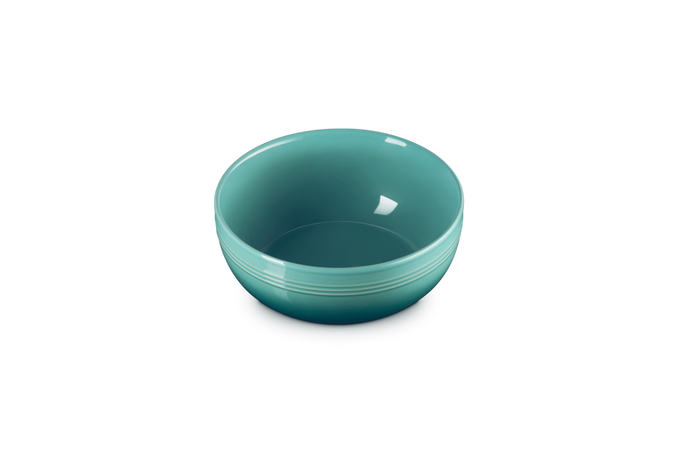 Le Creuset Coupe Range - Cereal Bowl 16cm Blue Riviera - Image 2