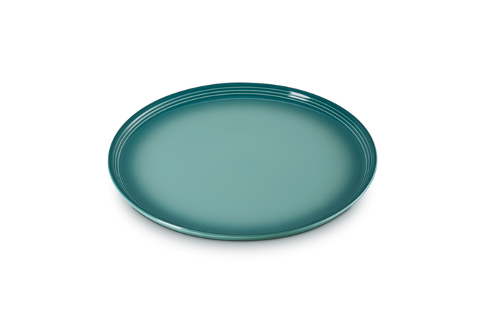 Le Creuset Coupe Range - Dinner Plate Blue Riviera - Image 2