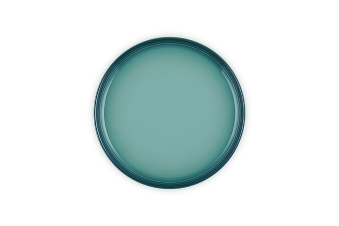 Le Creuset Coupe Range - Side Plate Blue Riviera - Image 3