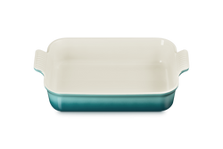 Le Creuset 26cm Deep Rect Dish Blue Riviera