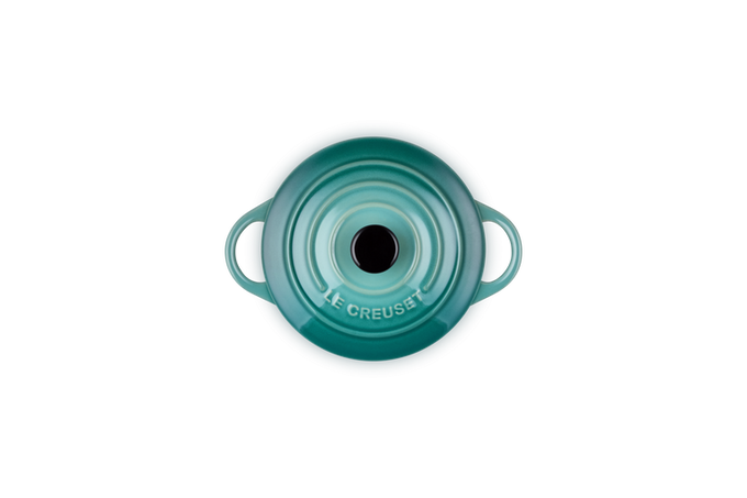 Le Creuset Petite Round Casserole Blue Riviera - Image 3