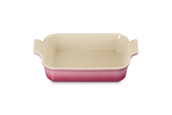 Le Creuset 26cm Deep Rect Dish Rose Quartz