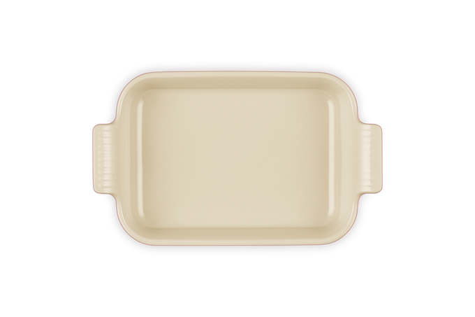 Le Creuset 26cm Deep Rect Dish Rose Quartz - Image 4