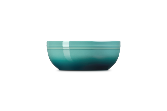 Le Creuset Coupe Range - Serve Bowl 20cm Blue Riviera - Image 3