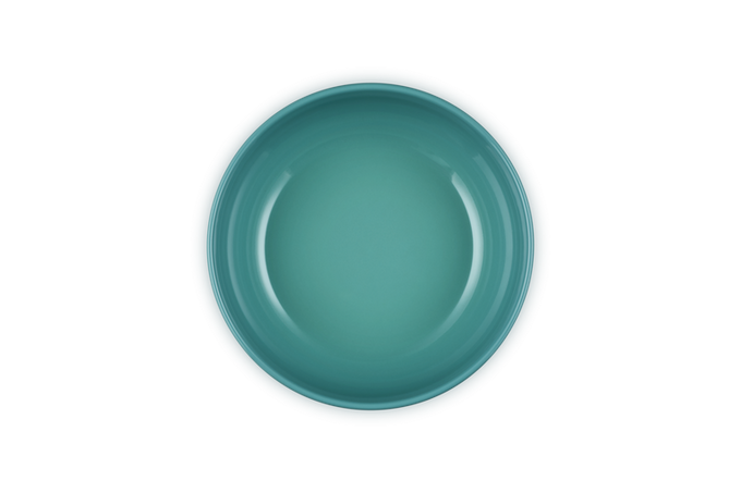 Le Creuset Coupe Range - Serve Bowl 20cm Blue Riviera - Image 4