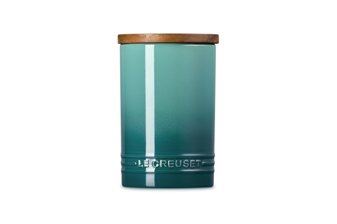 Le Creuset Stoneware Storage Jar 770ml Blue Riviera - Image 3