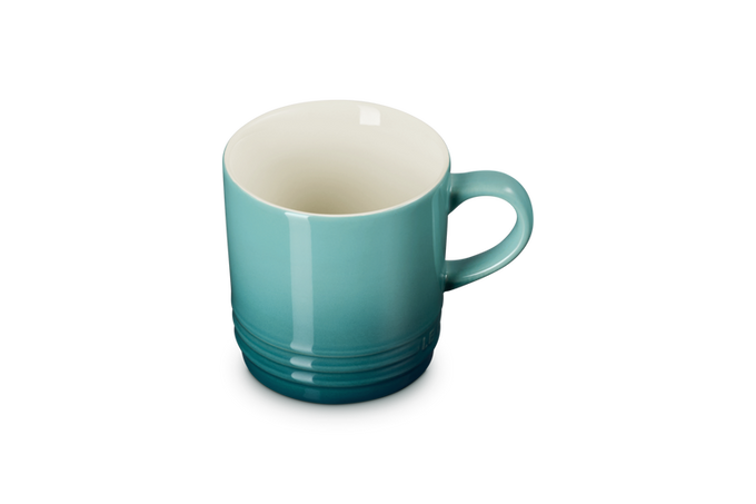Le Creuset Cappuccino Mug 200ml Blue Riviera - Image 2