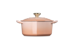 Le Creuset Heart 20cm Casserole Peche